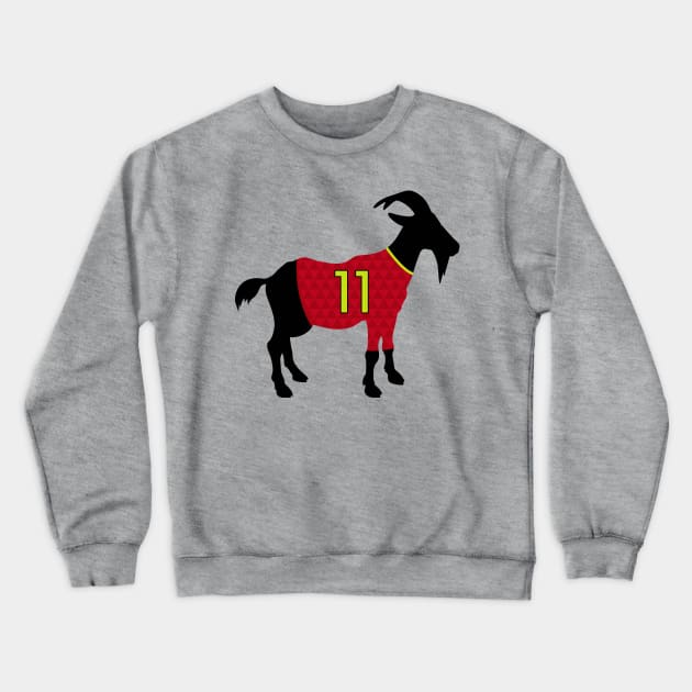 Trae Young GOAT Crewneck Sweatshirt by slawisa